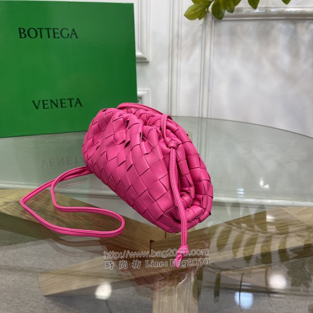 Bottega veneta高端女包 98061 寶緹嘉升級版小號編織雲朵包 BV經典款純手工編織羔羊皮女包  gxz1179